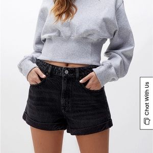 PacSun Black Mom shorts